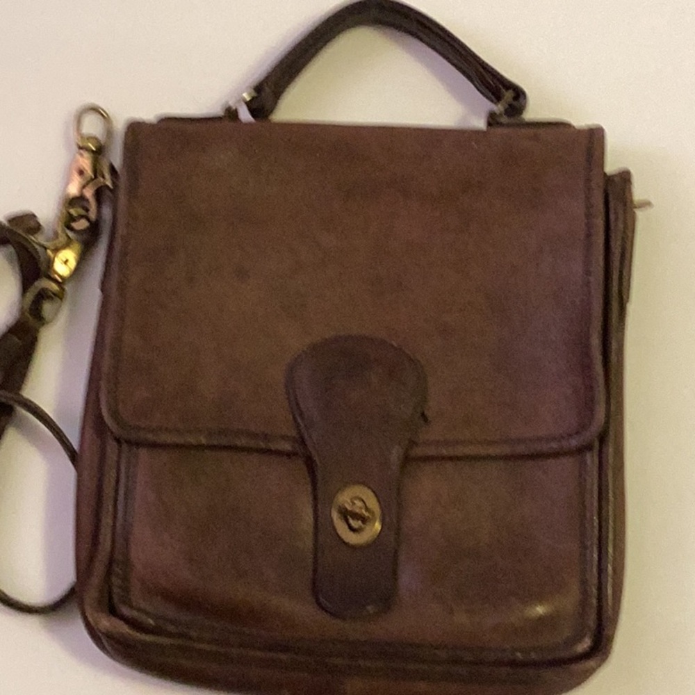 Vintage COACH Brown Leather Satchel